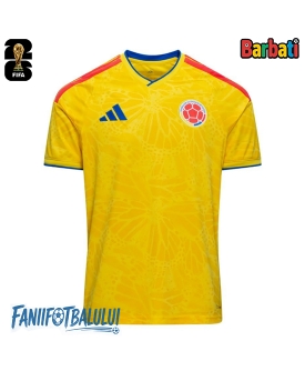 Columbia Tricou Fotbal Replică Mondial 2026 Barbati Acasa